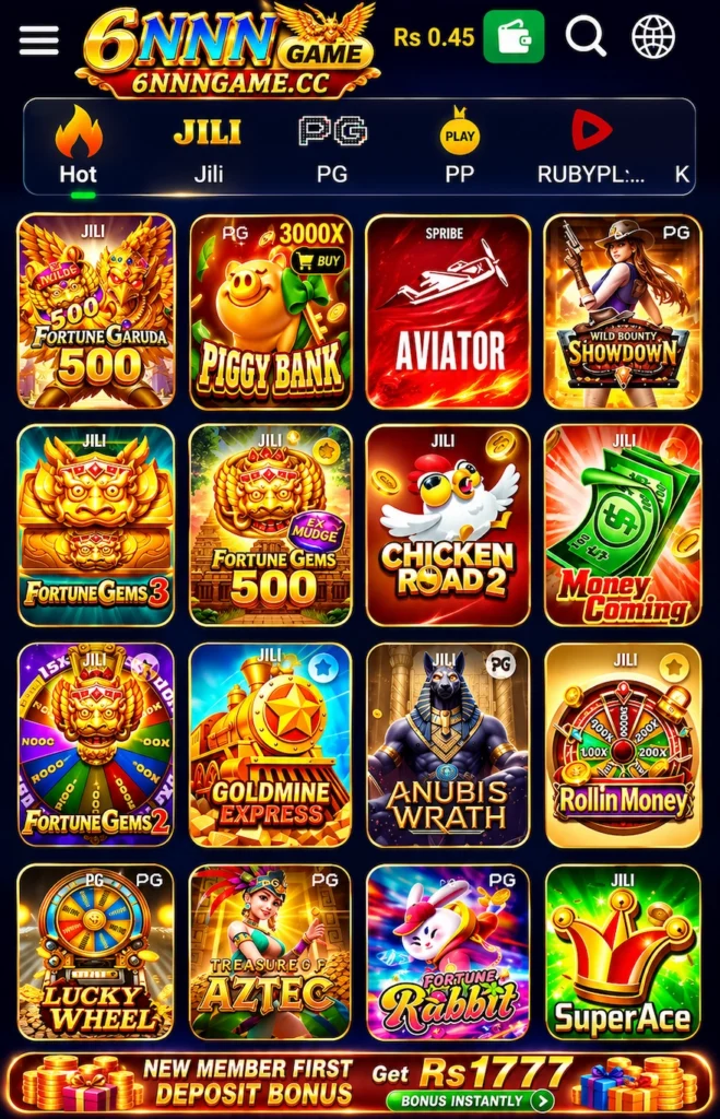 6NNN Game- Dashboard image